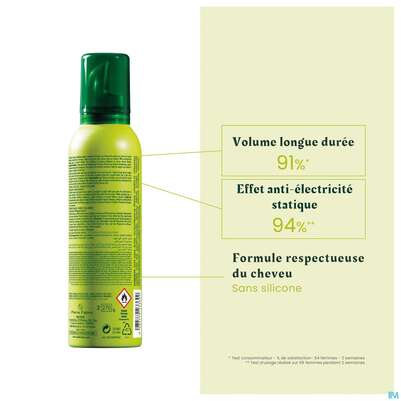 Sie sehen eine Packung Furterer Volumen Pflege Leave-in Schaum 200ml, Produktbild: 06 Furterer Volumen Pflege Leave-in Schaum 200ml, A-Nr.: 5439953 - 06
