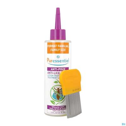 Anti-laeuse Puressentiel Behandlungslotion +kamm 200ml, A-Nr.: 5716683 - 04