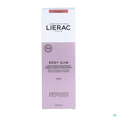Sie sehen eine Packung Lierac Body/slim Global Slimming Concentrate Neu 200ml, Produktbild: 02 Lierac Body/slim Global Slimming Concentrate Neu 200ml, A-Nr.: 5441134 - 02