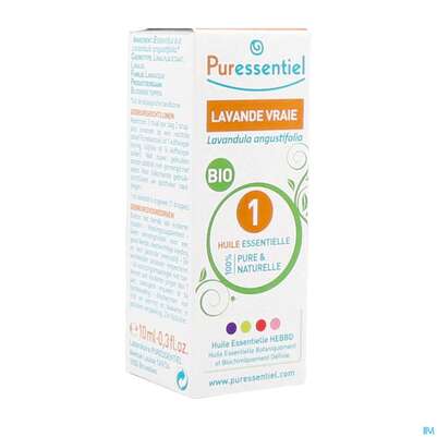 Aetherische Oele Puressentiel/bio Echter Lavendel 10ml, A-Nr.: 4934076 - 03
