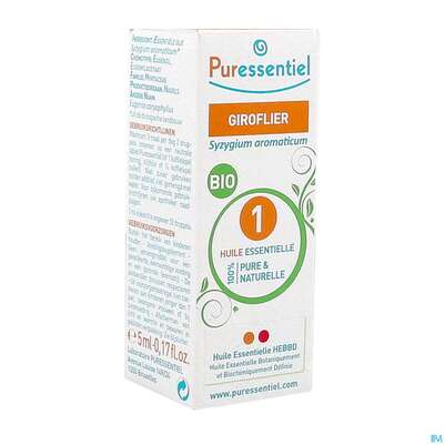 Aetherische Oele Puressentiel/bio Gewuerznelke 5ml, A-Nr.: 4934159 - 03