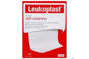 Vlieskompressen Cutisoft/leukoplast Steril 7,5x 7,5cm 79995 12st, A-Nr.: 4736086 - 01