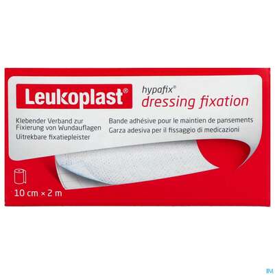 Sie sehen eine Packung Wundverband Hypafix/leukoplast Fixierverband 10cmx 2m 7994907 1st, Produktbild: 02 Wundverband Hypafix/leukoplast Fixierverband 10cmx 2m 7994907 1st, A-Nr.: 4746802 - 02