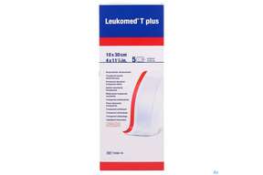 Wundverband Leukomed T Plus Folienverband/+auflage Steril 10x30cm 5st, A-Nr.: 3942381 - 01