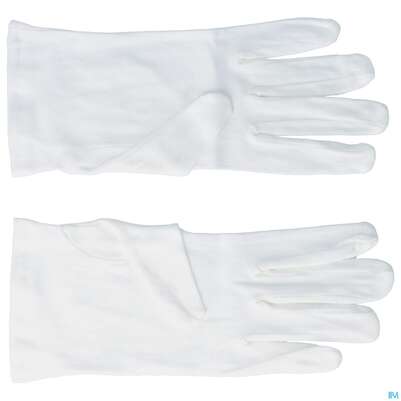 Sie sehen eine Packung Zwirnhandschuhe Mpoe Weiss Gr 11 2st, Produktbild: 01 Zwirnhandschuhe Mpoe Weiss Gr 11 2st, A-Nr.: 2285277 - 01