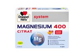 Doppelherz system MAGNESIUM 400 CITRAT Trinkgranulat, A-Nr.: 4137173 - 01
