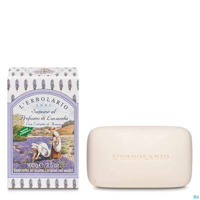 Seifen L Erbolario Lavanda Lavendel 041.2 100g, A-Nr.: 3584697 - 01