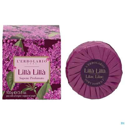 Seifen L Erbolario Lilla Lilla Flieder 041.0 100g, A-Nr.: 5066245 - 02