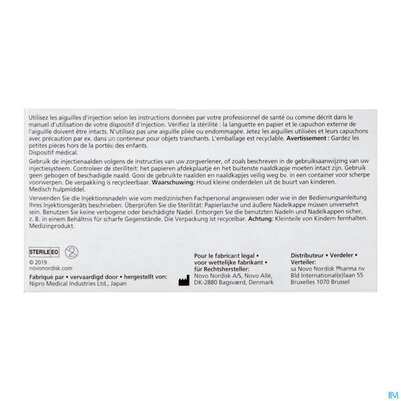 Injektionsspritzen U.zubeh. Insulin Novofine Pen-nadeln 31g 0,30x 8mm L5 36 100st, A-Nr.: 2699582 - 06