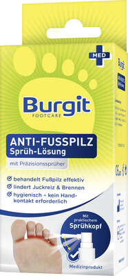 Burgit Anti-Fußpilz Sprüh-Lösung 25ml, A-Nr.: 4615365 - 02