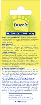 Burgit Anti-Fußpilz Sprüh-Lösung 25ml, A-Nr.: 4615365 - 03
