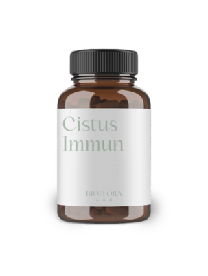 Sie sehen eine Packung Bioflora Lab Cistus Immun Kapseln 60 ST, Produktbild: 01 Bioflora Lab Cistus Immun Kapseln 60 ST, A-Nr.: 3148387 - 01