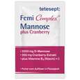 Sie sehen eine Packung Tetesept Femi Mannose + Cranberry 8 Btl, Produktbild: 02 Tetesept Femi Mannose + Cranberry 8 Btl, A-Nr.: 5830597 - 02