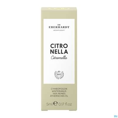 Aetherische Oele Dr.eberhardt Bio Citronella 5ml, A-Nr.: 5765084 - 01