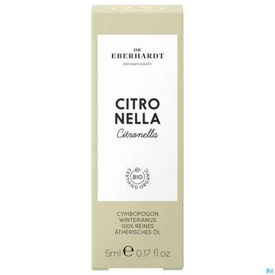 Aetherische Oele Dr.eberhardt Bio Citronella 5ml, A-Nr.: 5765084 - 02