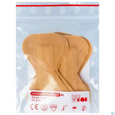 Fingerverbaende -traumaplast/kuppenverband Textil,elast. Mtl 10st, A-Nr.: 0722756 - 01