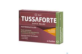 Tussaforte Hustenpastillen Quick Relief Day 40st, A-Nr.: 5745182 - 01