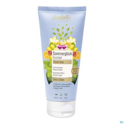 Farfalla Duschgel Sommerglueck 200ml, A-Nr.: 5831160 - 01