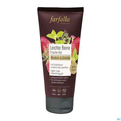 Sie sehen eine Packung Farfalla Leichte Beine Frische-gel Muskeln +gelenke 100ml, Produktbild: 01 Farfalla Leichte Beine Frische-gel Muskeln +gelenke 100ml, A-Nr.: 5831119 - 01