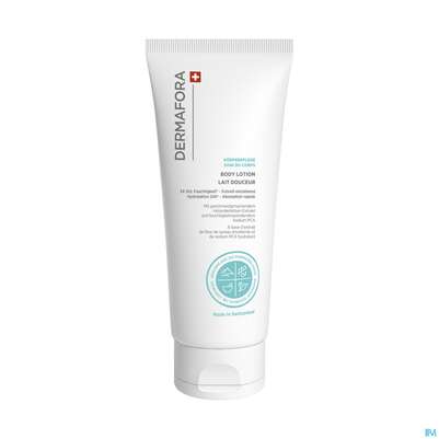 Sie sehen eine Packung Dermafora Koerperpflege Body Lotion 200ml, Produktbild: 01 Dermafora Koerperpflege Body Lotion 200ml, A-Nr.: 5561335 - 01