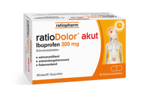 ratioDolor® akut Ibuprofen 300 mg Filmtabletten, A-Nr.: 5536136 - 01