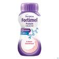 Sie sehen eine Packung Fortimel/protein 200ml 2kcal Erdbeere 24st, Produktbild: 01 Fortimel/protein 200ml 2kcal Erdbeere 24st, A-Nr.: 5833325 - 01