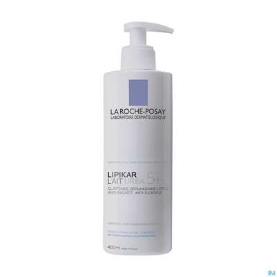 Sie sehen eine Packung La Roche Posay Koerperpflege Lipikar Lait Urea 5+ Milch Aktio 400ml, Produktbild: 01 La Roche Posay Koerperpflege Lipikar Lait Urea 5+ Milch Aktio 400ml, A-Nr.: 4247602 - 01