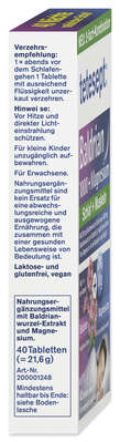 tetesept Baldrian 1000mg + Magnesium Tabletten 40 Stk, A-Nr.: 5954307 - 02