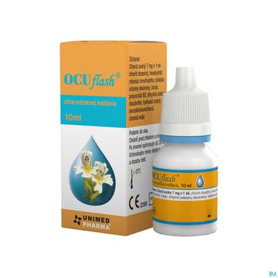 Sie sehen eine Packung Augentropfen Ocuflash +euphrasia 2x10m 20ml, Produktbild: 01 Augentropfen Ocuflash +euphrasia 2x10m 20ml, A-Nr.: 4006117 - 01
