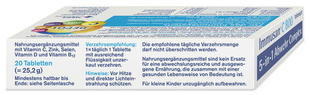 TETESEPT Immusan C800 5-in-1 TAB 20ST, A-Nr.: 5818194 - 04