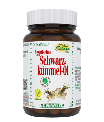 Espara Schwarzkümmel-Öl Bio Kapseln, A-Nr.: 5461065 - 01