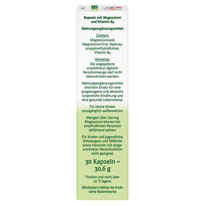 Doppelherz system MAGNESIUM 400 PUR, A-Nr.: 5774137 - 03