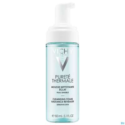 Sie sehen eine Packung Vichy Purete Thermale Reinigungsschaum 150ml, Produktbild: 04 Vichy Purete Thermale Reinigungsschaum 150ml, A-Nr.: 4310039 - 04