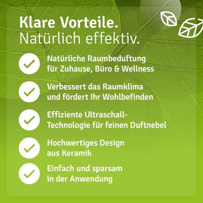 Moderner Keramik Aroma Diffuser mit LED-Beleuchtung Schwarz, A-Nr.: 5741646 - 03