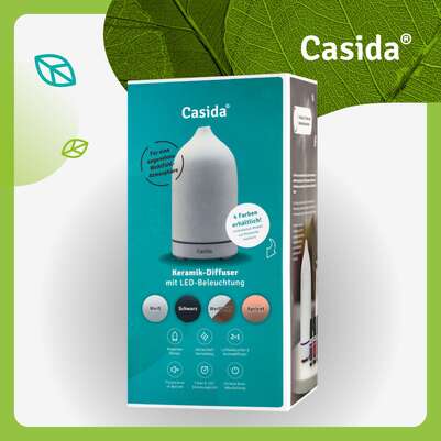 Moderner Keramik Aroma Diffuser mit LED-Beleuchtung Schwarz, A-Nr.: 5741646 - 05