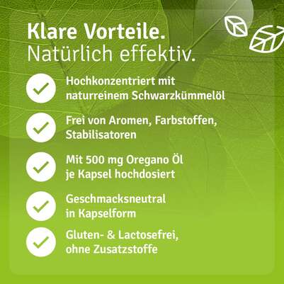 Schwarzkümmelöl Kapseln kaltgepresst, A-Nr.: 5955608 - 04