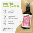 Sie sehen eine Packung Rosenwasser Spray – Rosenhydrolat, Produktbild: 02 Rosenwasser Spray – Rosenhydrolat, A-Nr.: 5731702 - 02