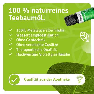 Sie sehen eine Packung Teebaumöl, Produktbild: 05 Teebaumöl, A-Nr.: 5955560 - 05