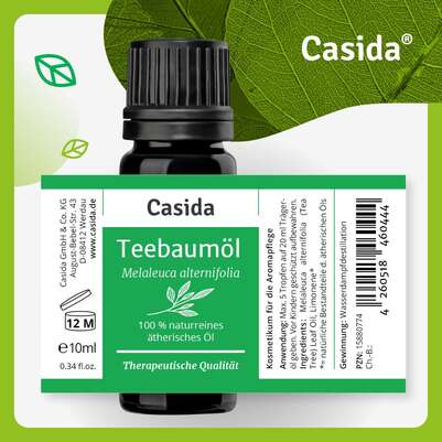 Sie sehen eine Packung Teebaumöl, Produktbild: 07 Teebaumöl, A-Nr.: 5955560 - 07