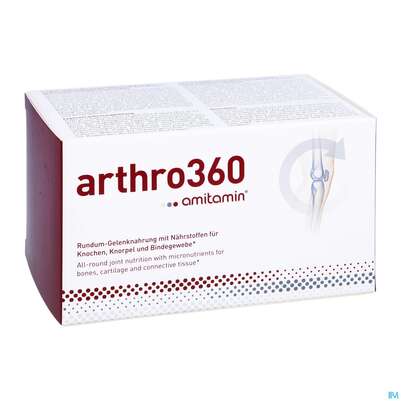 Amitamin Kapseln Arthro 360 B.arthrose +arthritis 120st, A-Nr.: 4180559 - 03