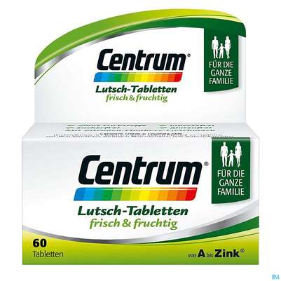 Centrum Lutschtabl Frisch +fruchtig 60st, A-Nr.: 4084198 - 02
