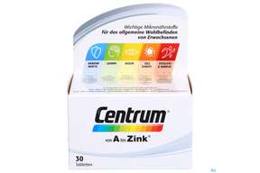 Centrum Tabl A-zink 30st, A-Nr.: 4555433 - 01
