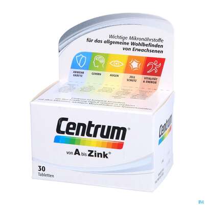 Centrum Tabl A-zink 30st, A-Nr.: 4555433 - 03