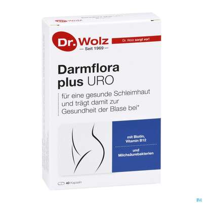 Darmflora Plus Dr.wolz Uro Kapseln Nr 60520 40st, A-Nr.: 5186707 - 03