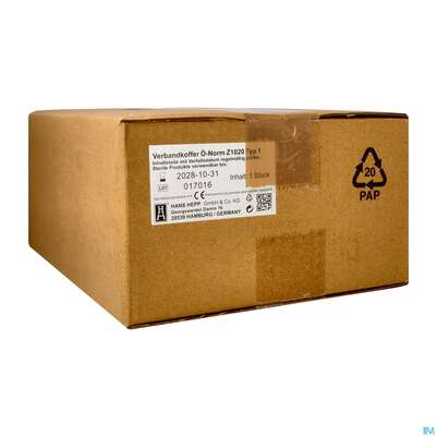 Erste Hilfe Verbandkasten Porod Oenorm Z1020 Typ 1 1st, A-Nr.: 1861017 - 02