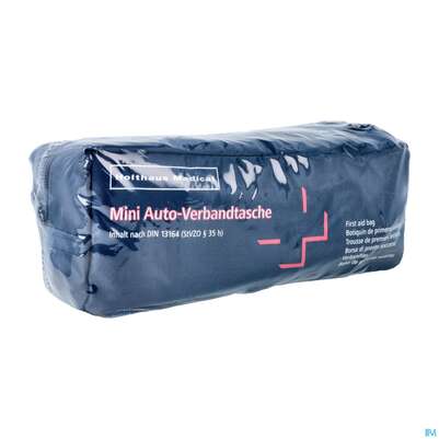 Erste Hilfe Verbandtasche -pharmag Mini Auto Blau 1st, A-Nr.: 5138795 - 02