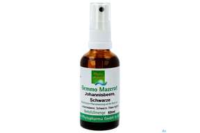 Gemmo Mazerat Johannisbeer/schwarz Ribes Nigrum/sprueh Phytopharma 50ml, A-Nr.: 3107388 - 01
