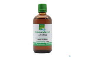 Gemmo Mazerat Silberlinde Tilia Tomentosa Phytopharma 100ml, A-Nr.: 5394498 - 01