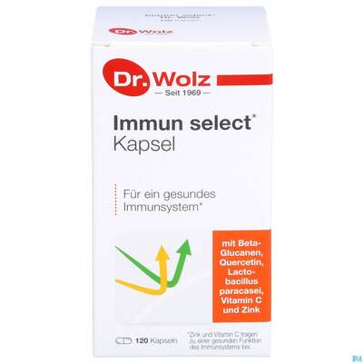 Immun Select Kapseln Dr.wolz Nr.60 120st, A-Nr.: 5372321 - 01