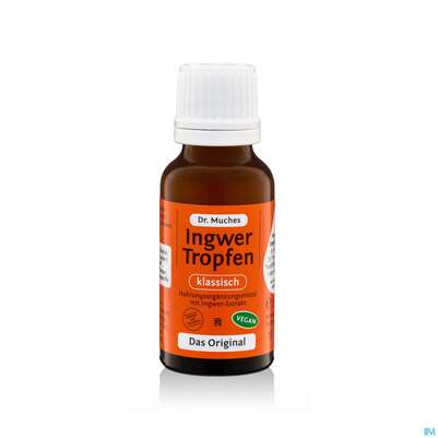 Ingwer Tropfen/klassisch Dr.muches 20ml, A-Nr.: 4033048 - 01